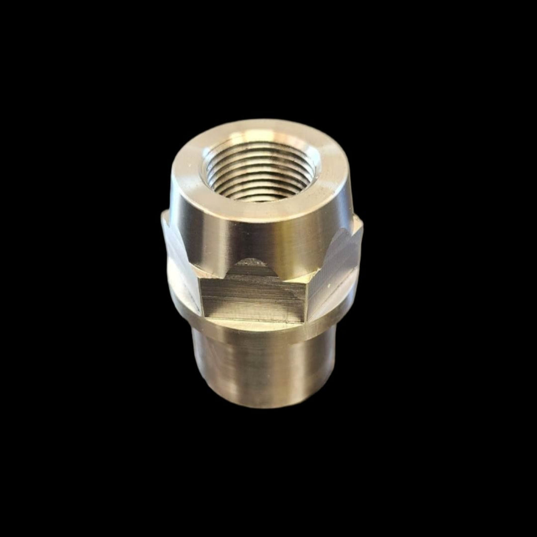 Titanium 3/4-16 LH x 1-3/8 - .120 in. Tube Adapter