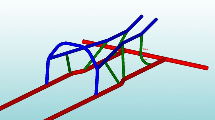 79-93 Foxbody Double Frame Rail Addon