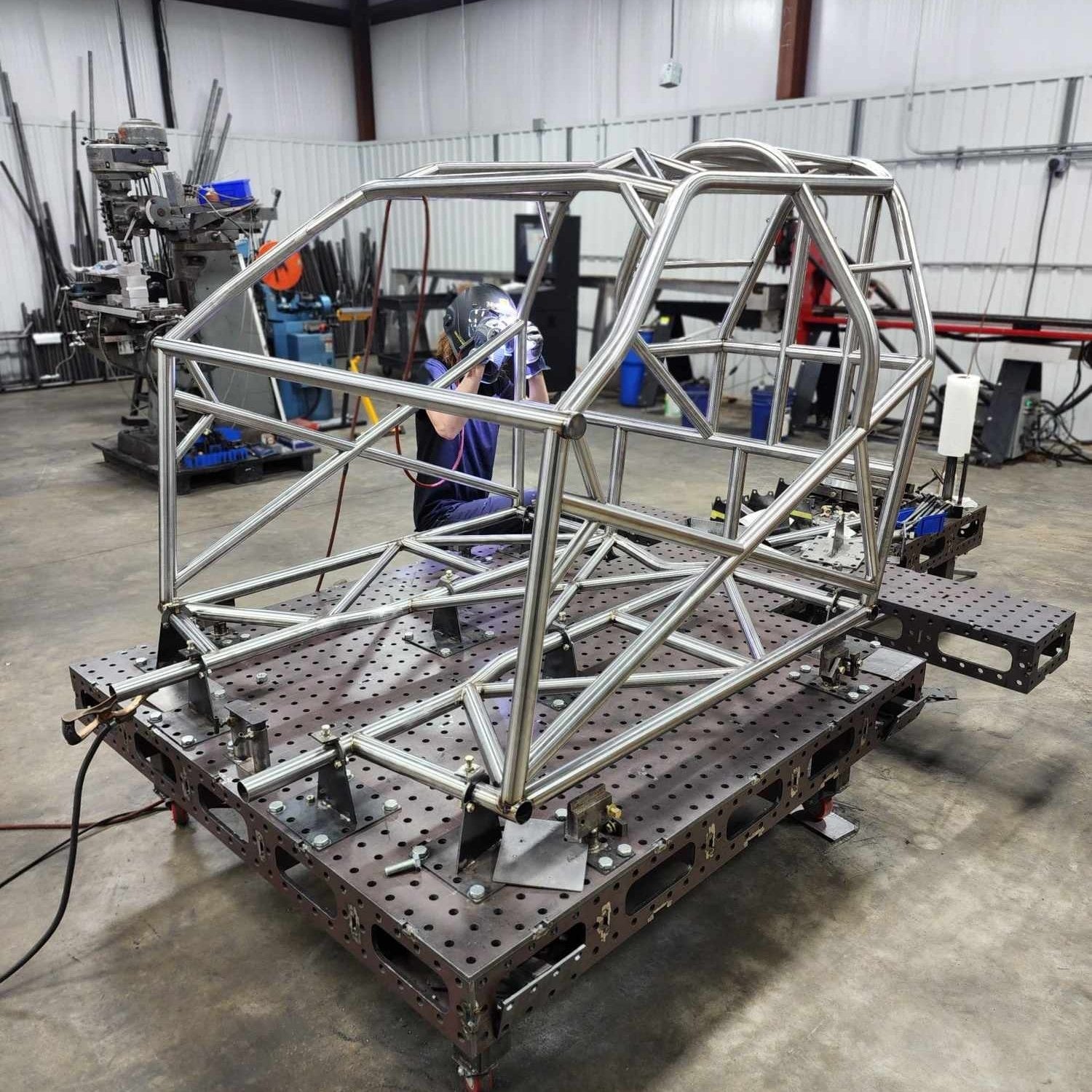 79-93 Foxbody Mustang Welded Chassis β Moore Race Chassis