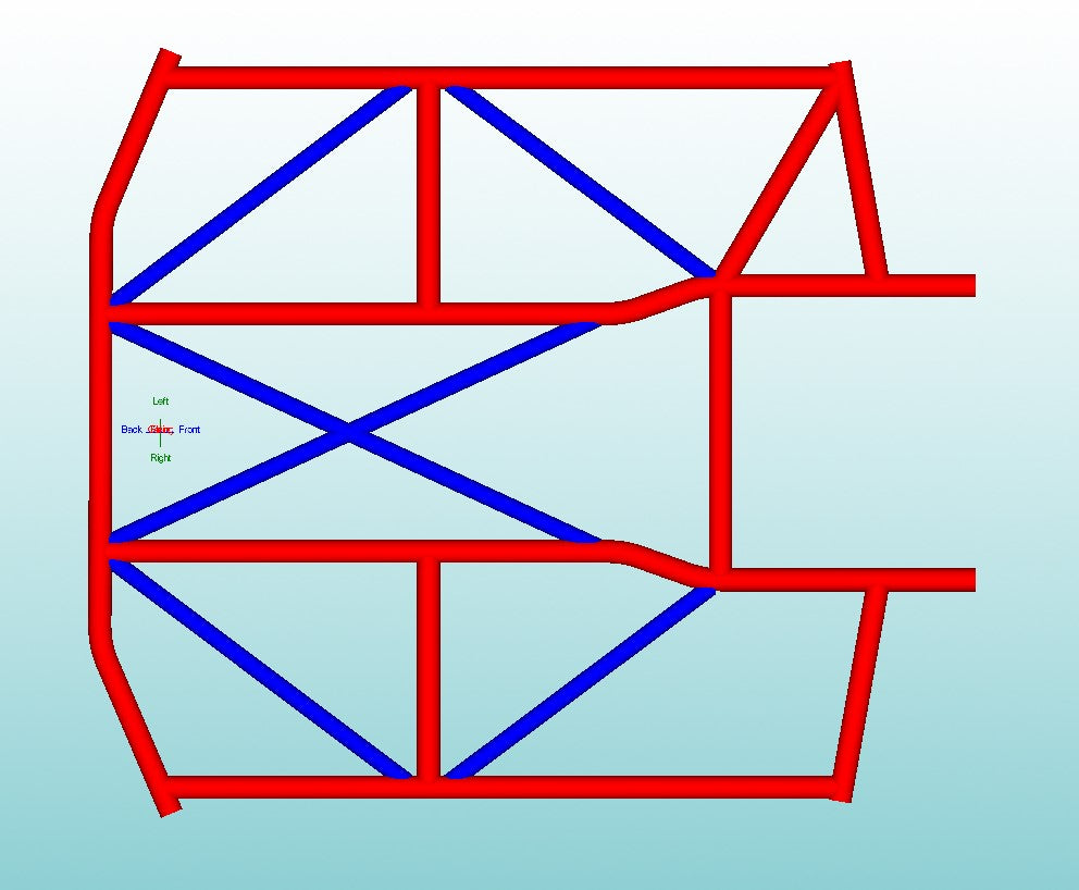 05-14 S197 Mustang Floor Structure Kit – Moore Race Chassis