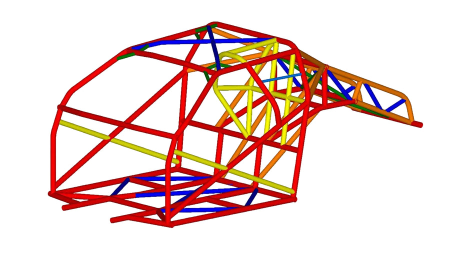 Sn95 Frame 94-04 SN95 Mustang Welded Chassis – Moore Race Chassis