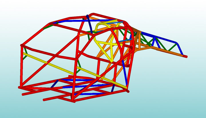 15-23 S550 Mustang  25.3/25.2 Cage Kit