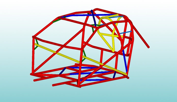 15-23 S550 Mustang  25.3/25.2 Cage Kit