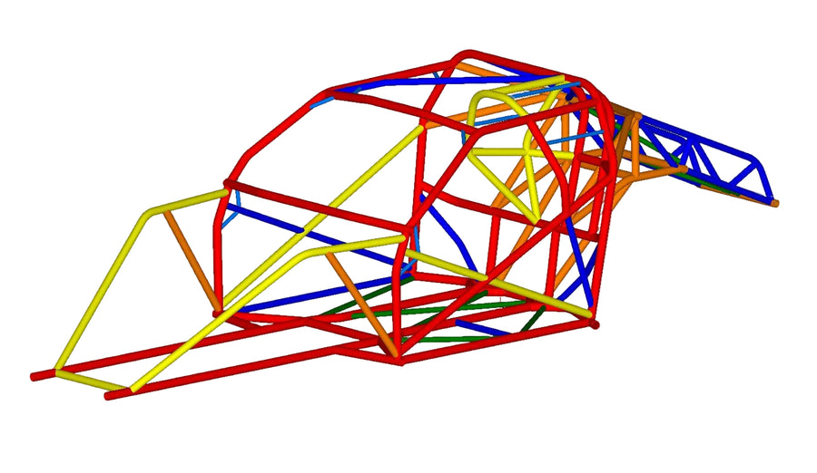 Sn95 Frame 94-04 SN95 Mustang Rollcage Kits – Moore Race Chassis
