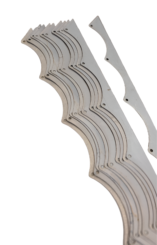 Scallop Mounting Strip